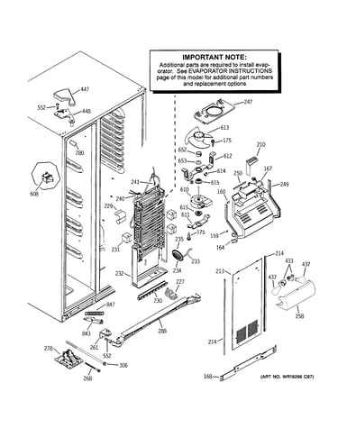 Freezer section