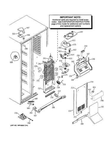 Freezer section