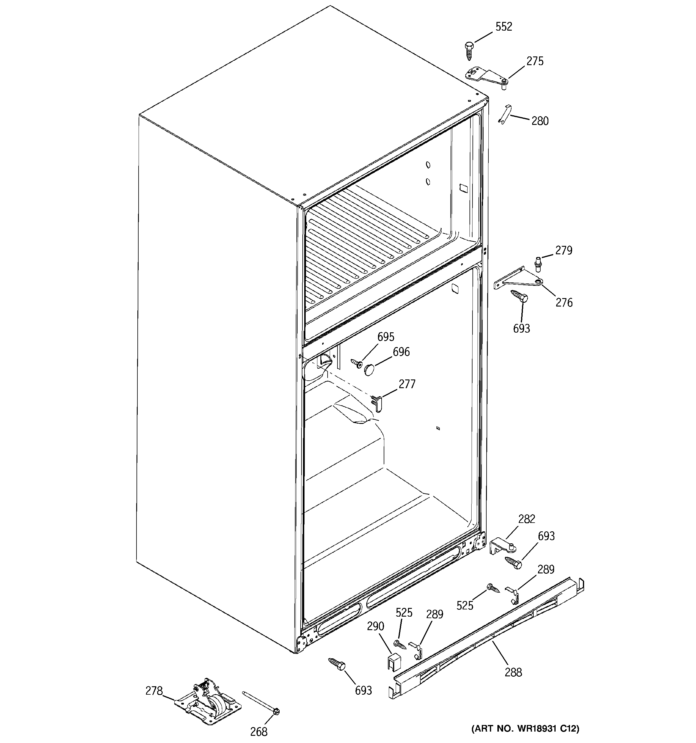 Case parts