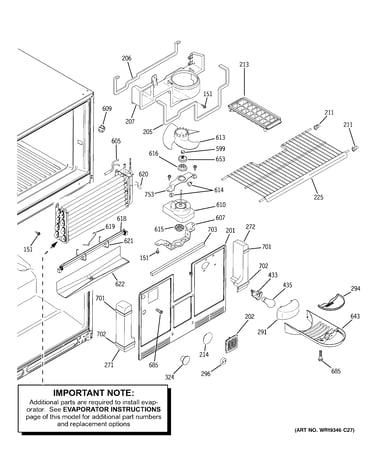 Freezer section
