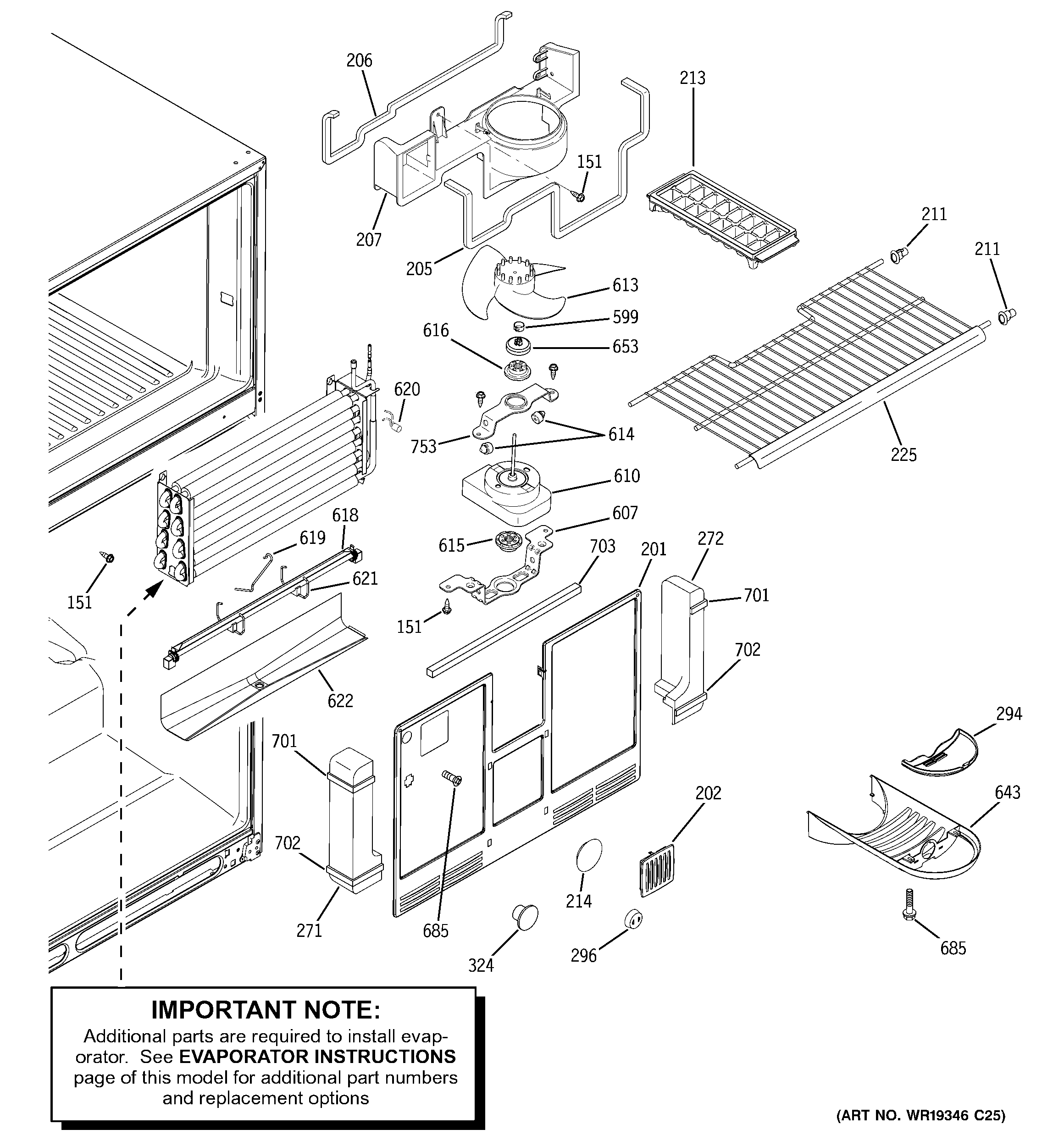 Freezer section