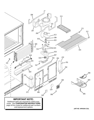 Freezer section