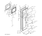 GE GCE23LHTAFSS fresh food door diagram