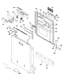 Escutcheon & door assembly