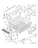 Upper rack assembly