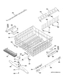 Upper rack assembly