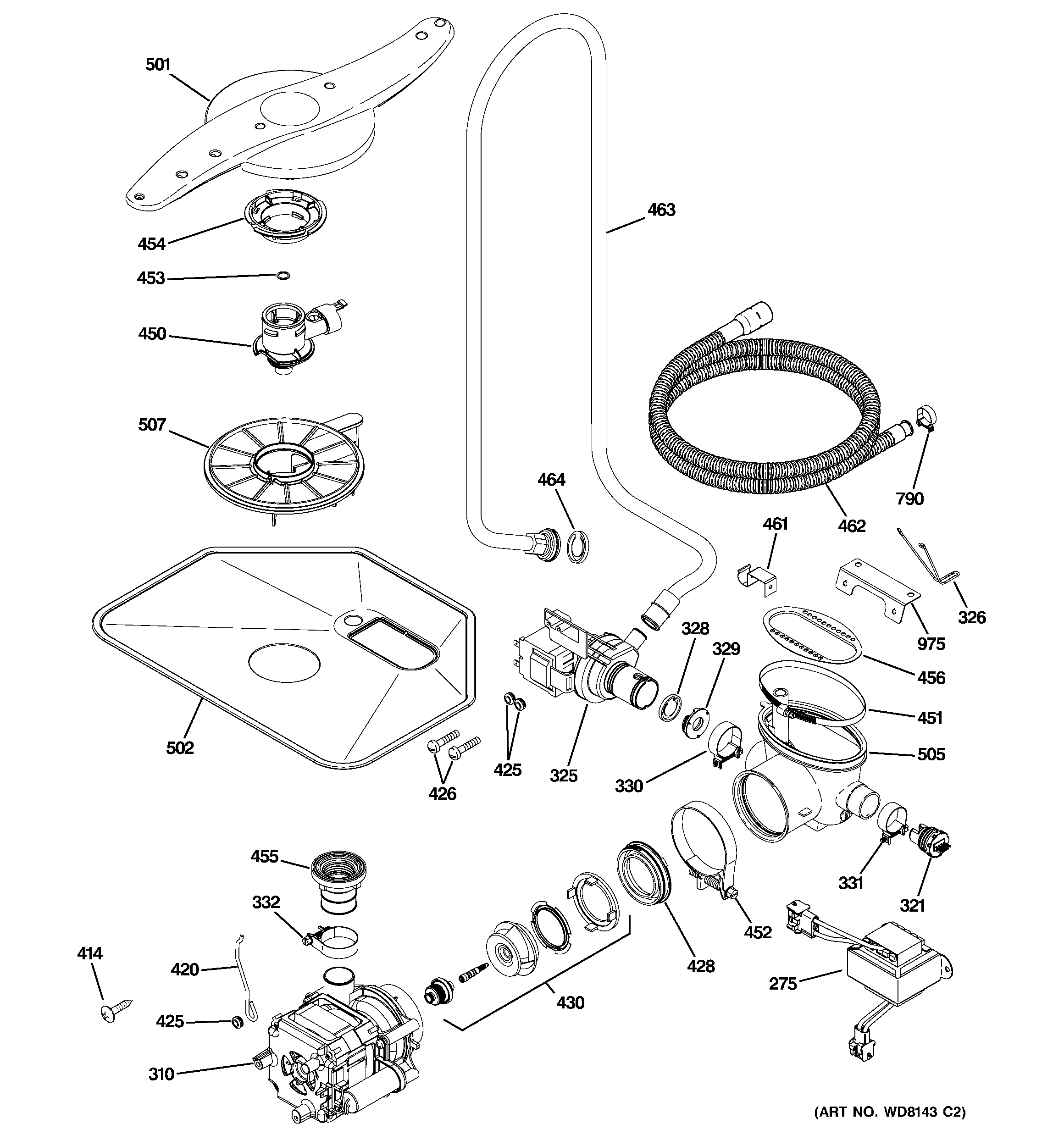 Motor-pump mechanism
