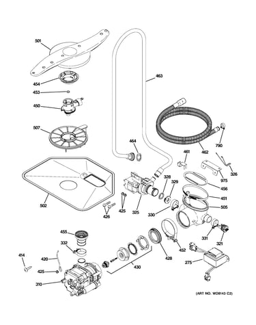 Motor-pump mechanism