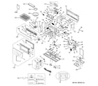 GE JVM3670SK03 microwave diagram