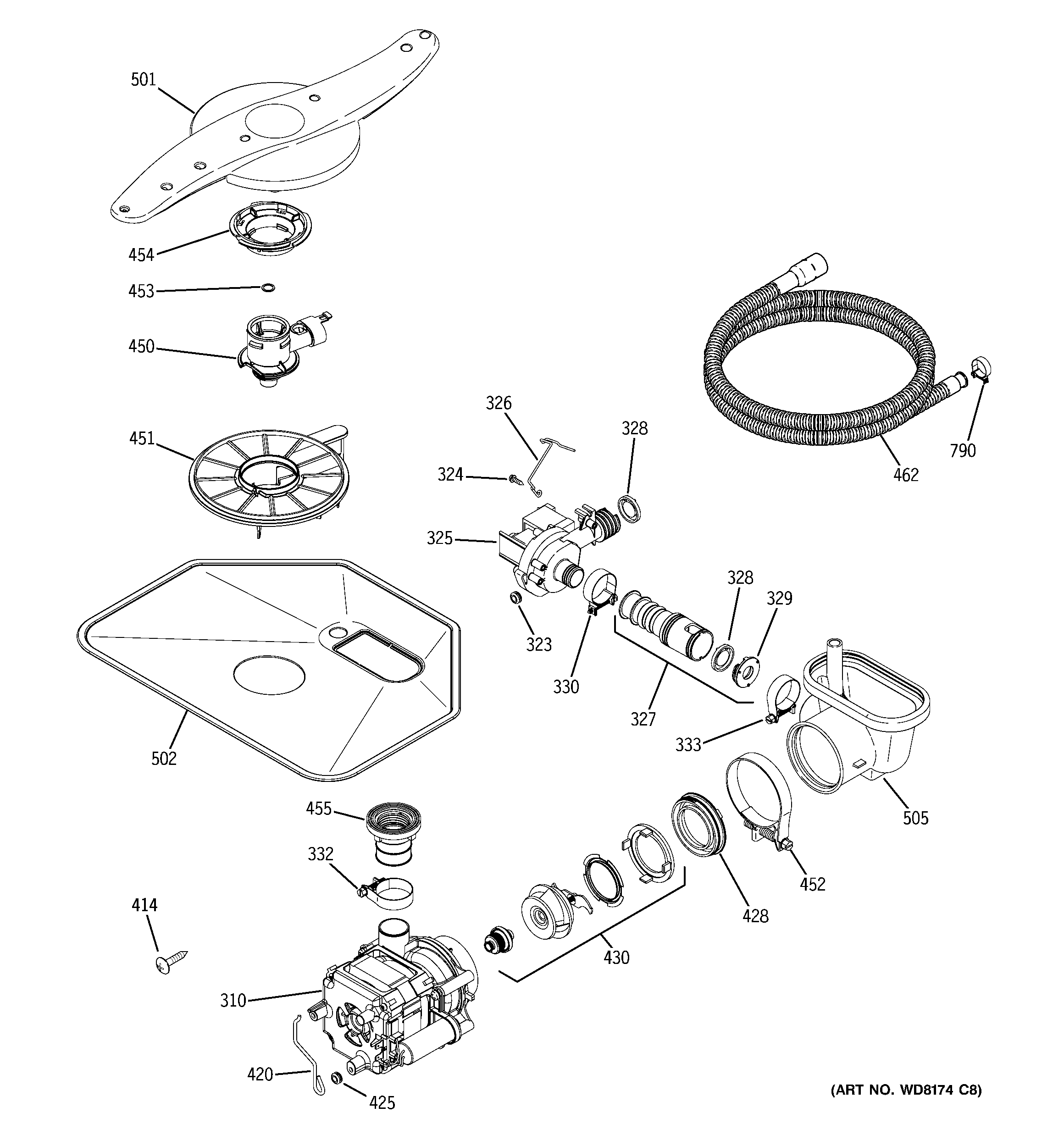 MOTOR-PUMP MECHANISM