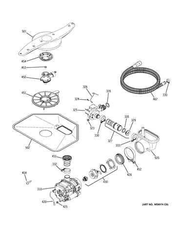 Motor-pump mechanism