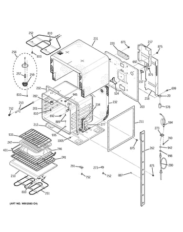 Upper oven