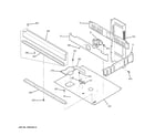 GE ZET958BF6BB center spacer diagram