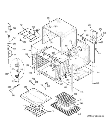 Upper oven