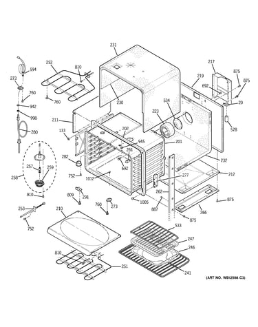 Upper oven