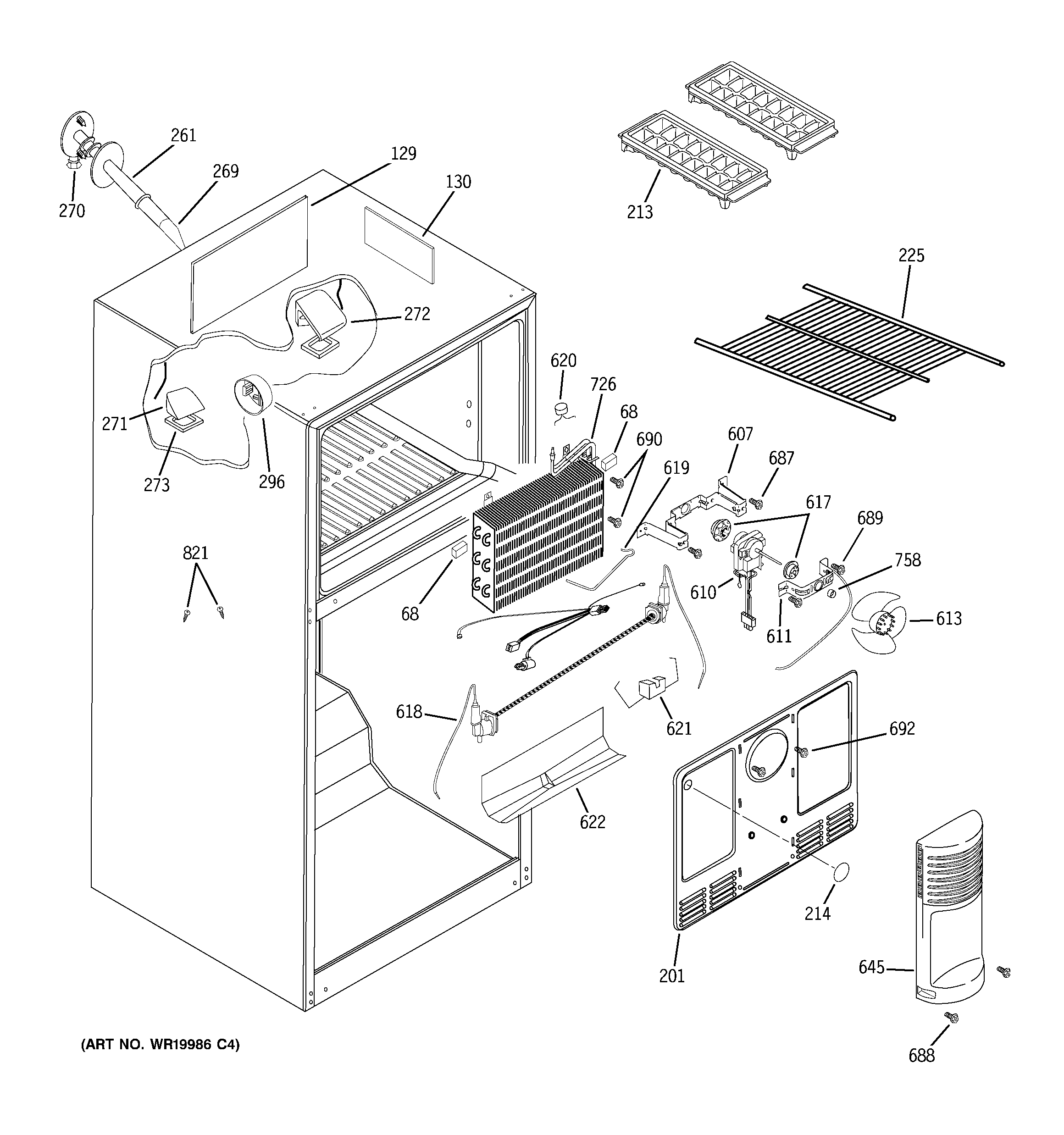 Freezer section