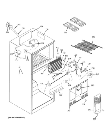 Freezer section
