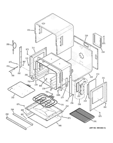 Lower oven