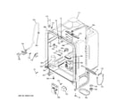 GE GHDA485N00CS body parts diagram