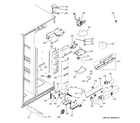 GE GSK25LGTBCCC fresh food section diagram