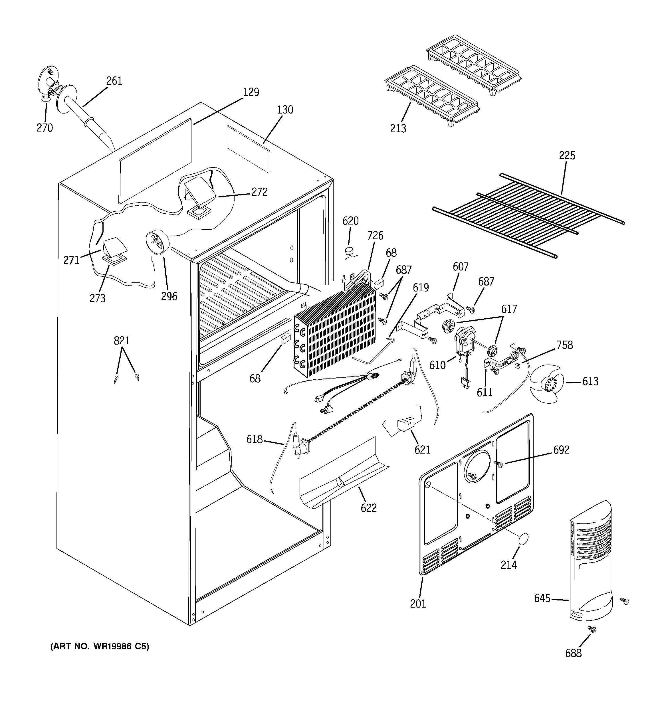 Freezer section