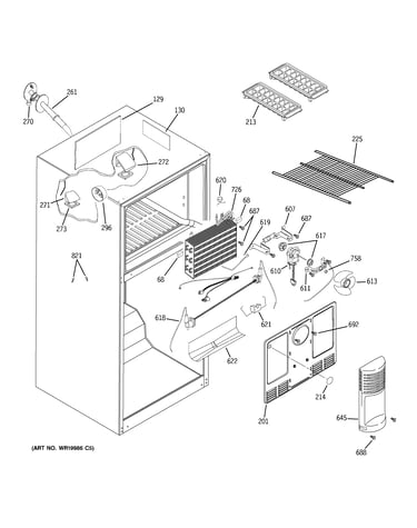 Freezer section