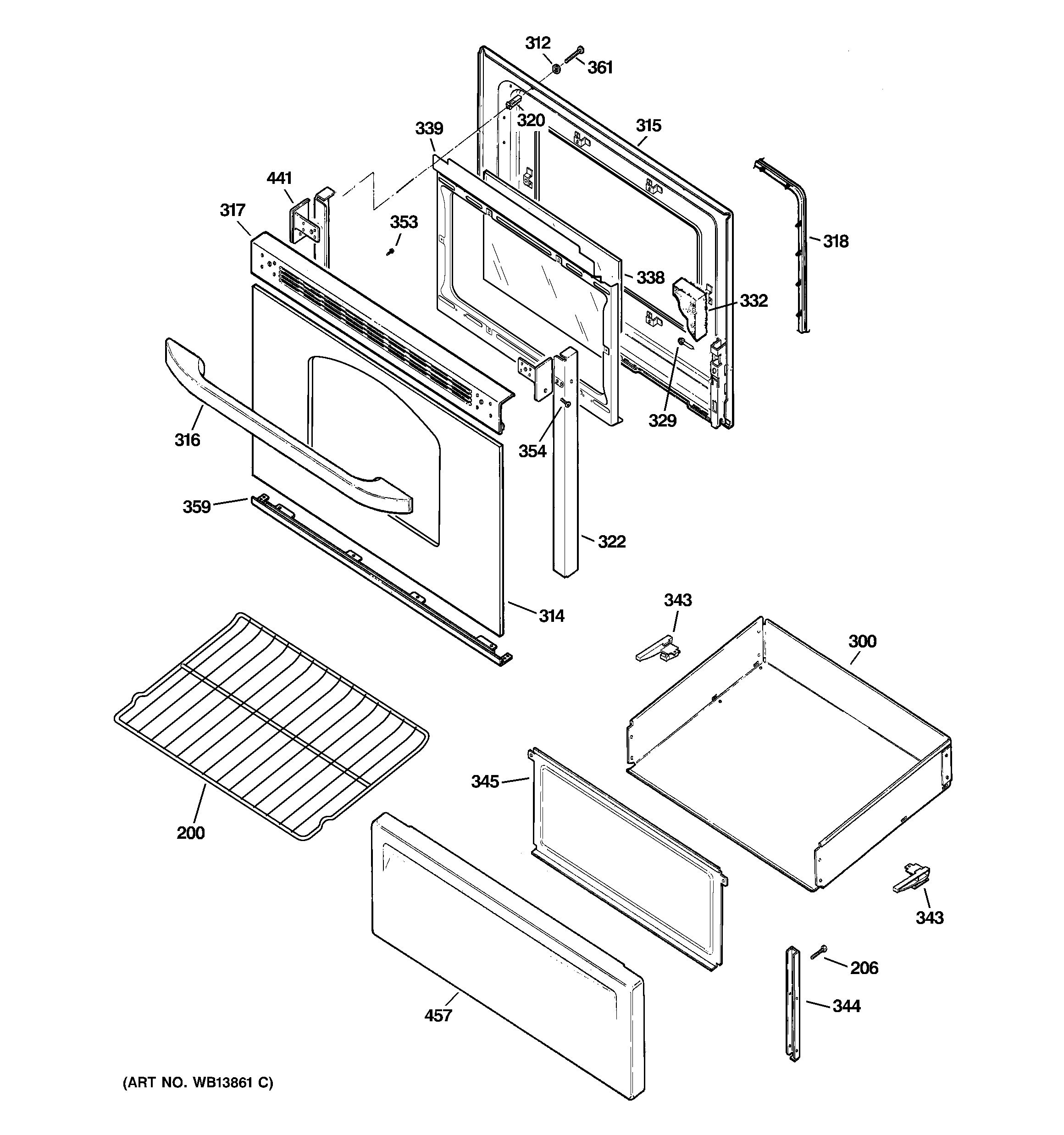 Door & drawer parts