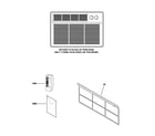 GE ASH08FKS1 room air conditioner diagram