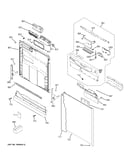 Escutcheon & door assembly