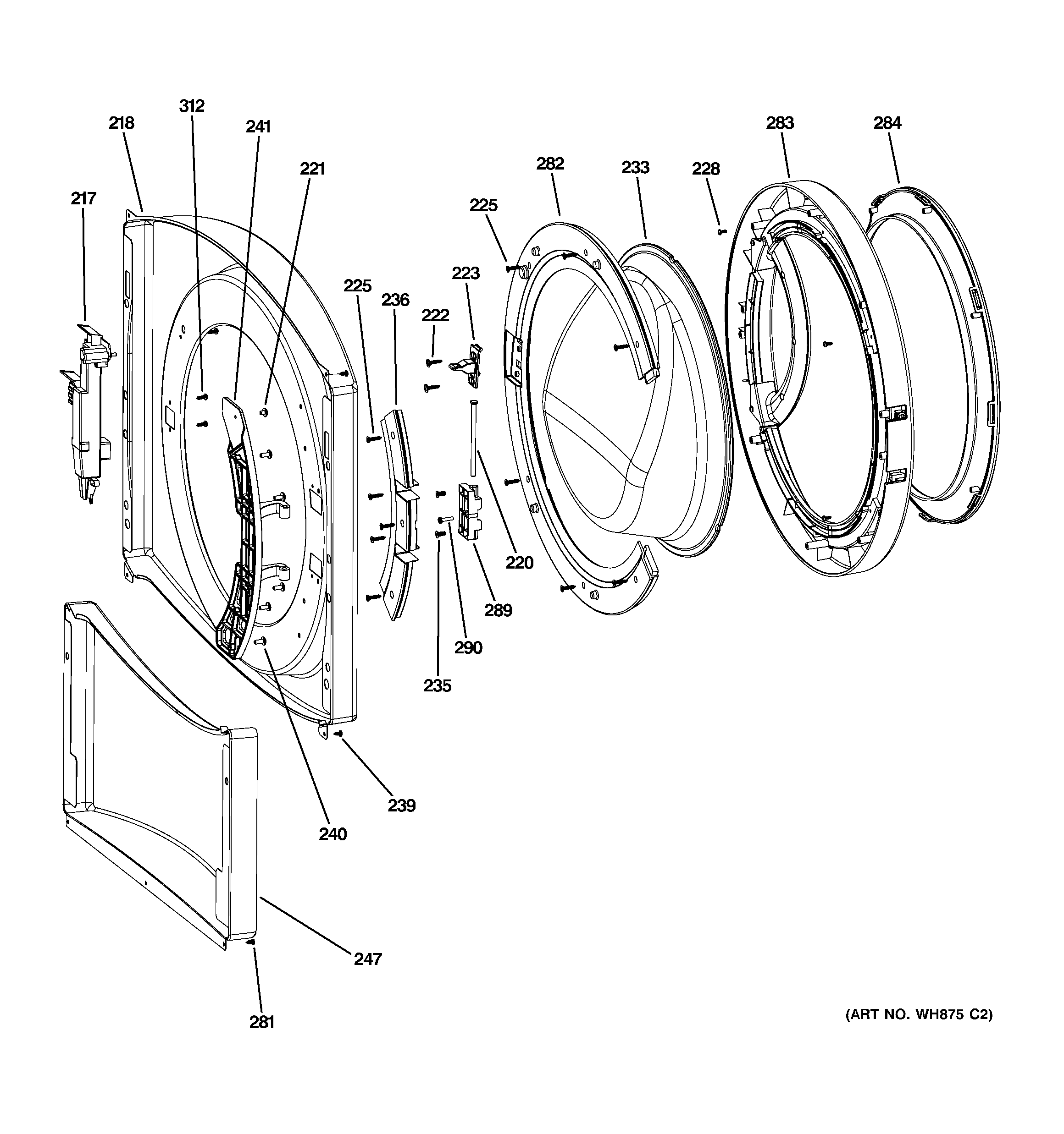 FRONT PANEL & DOOR