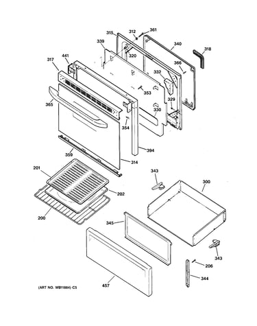 Door & drawer parts