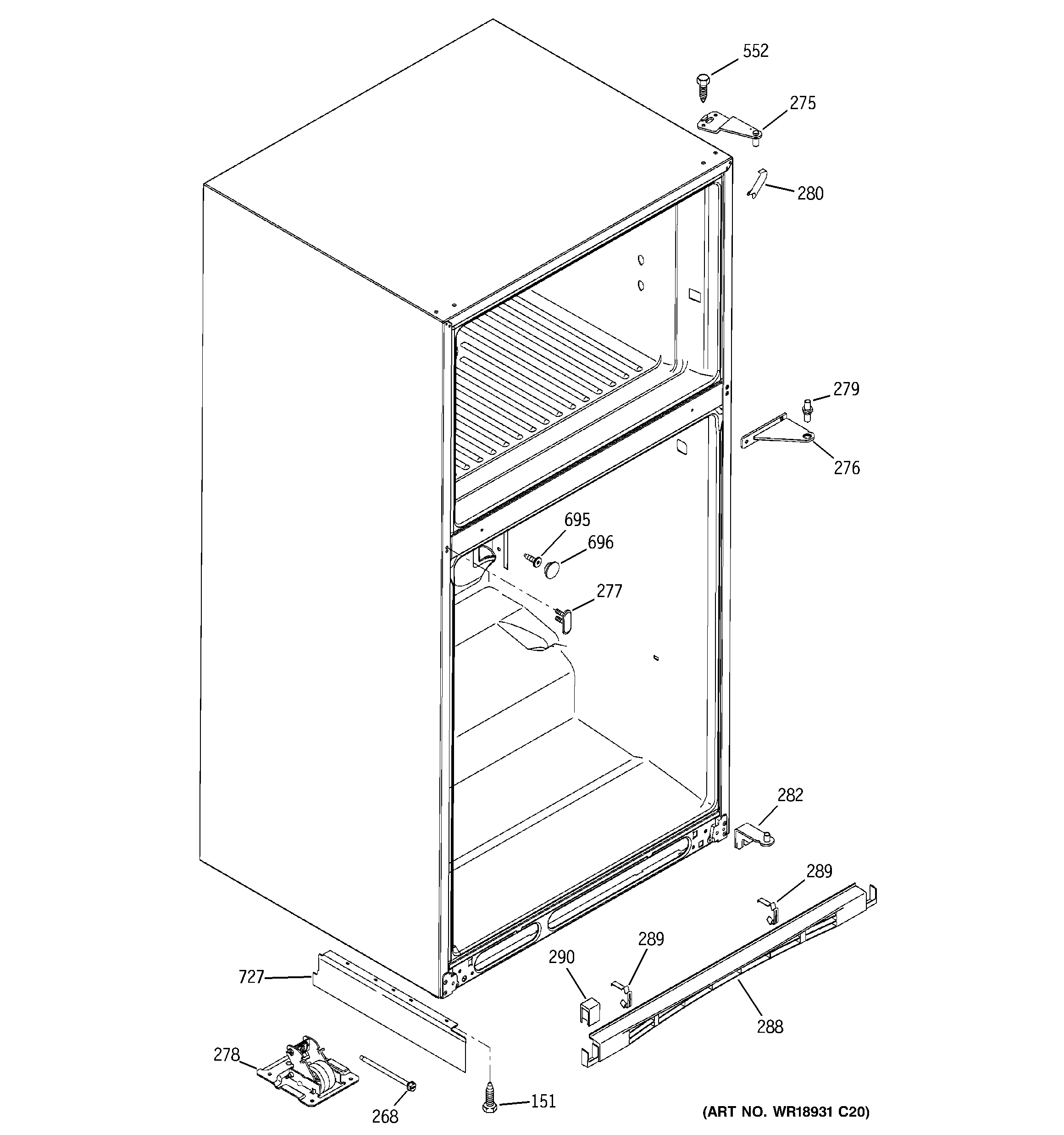 CASE PARTS