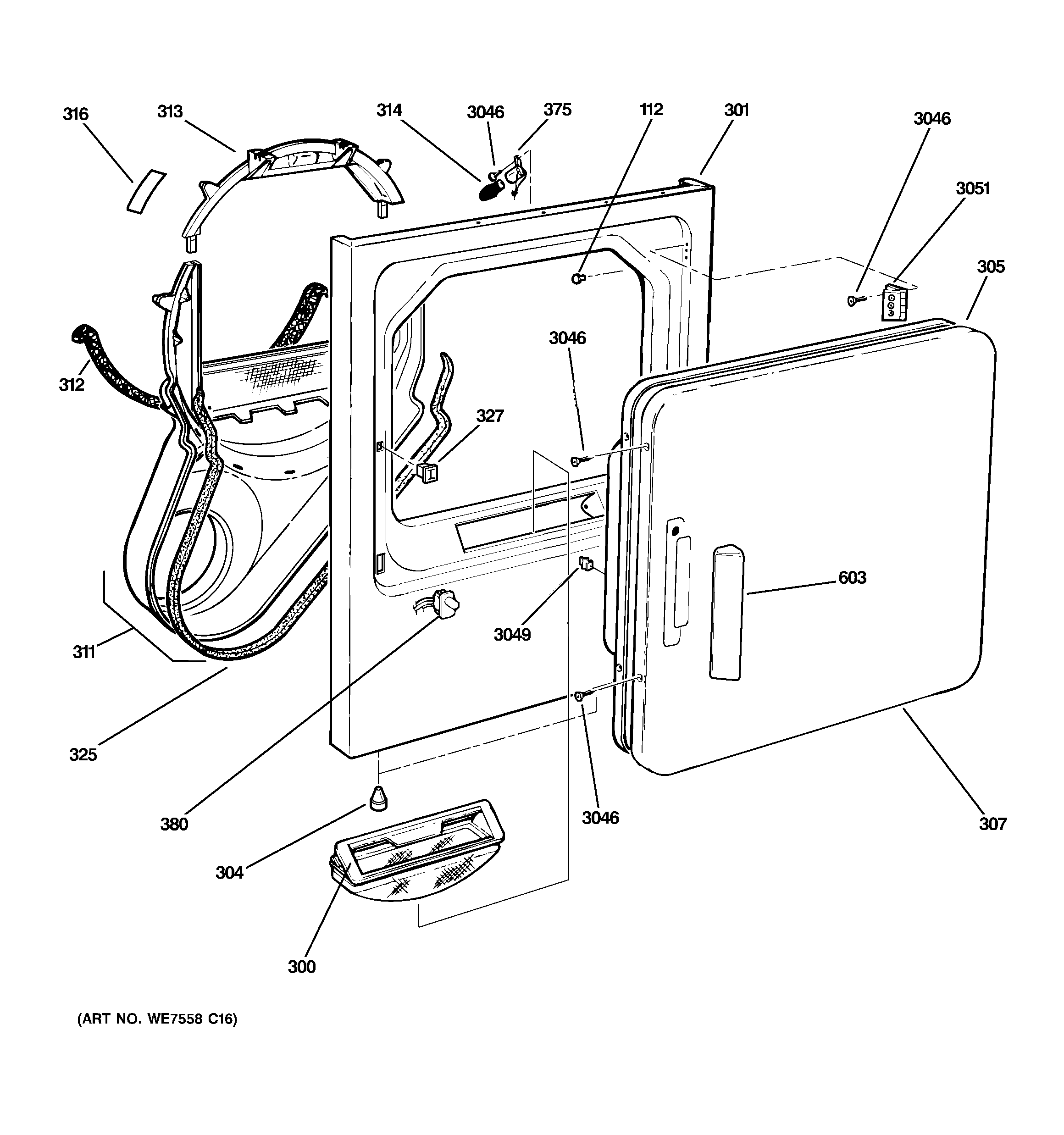 FRONT PANEL & DOOR