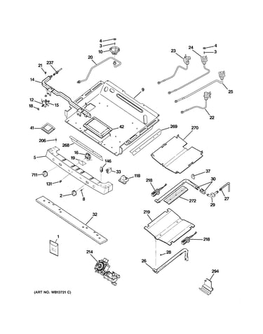Gas & burner parts