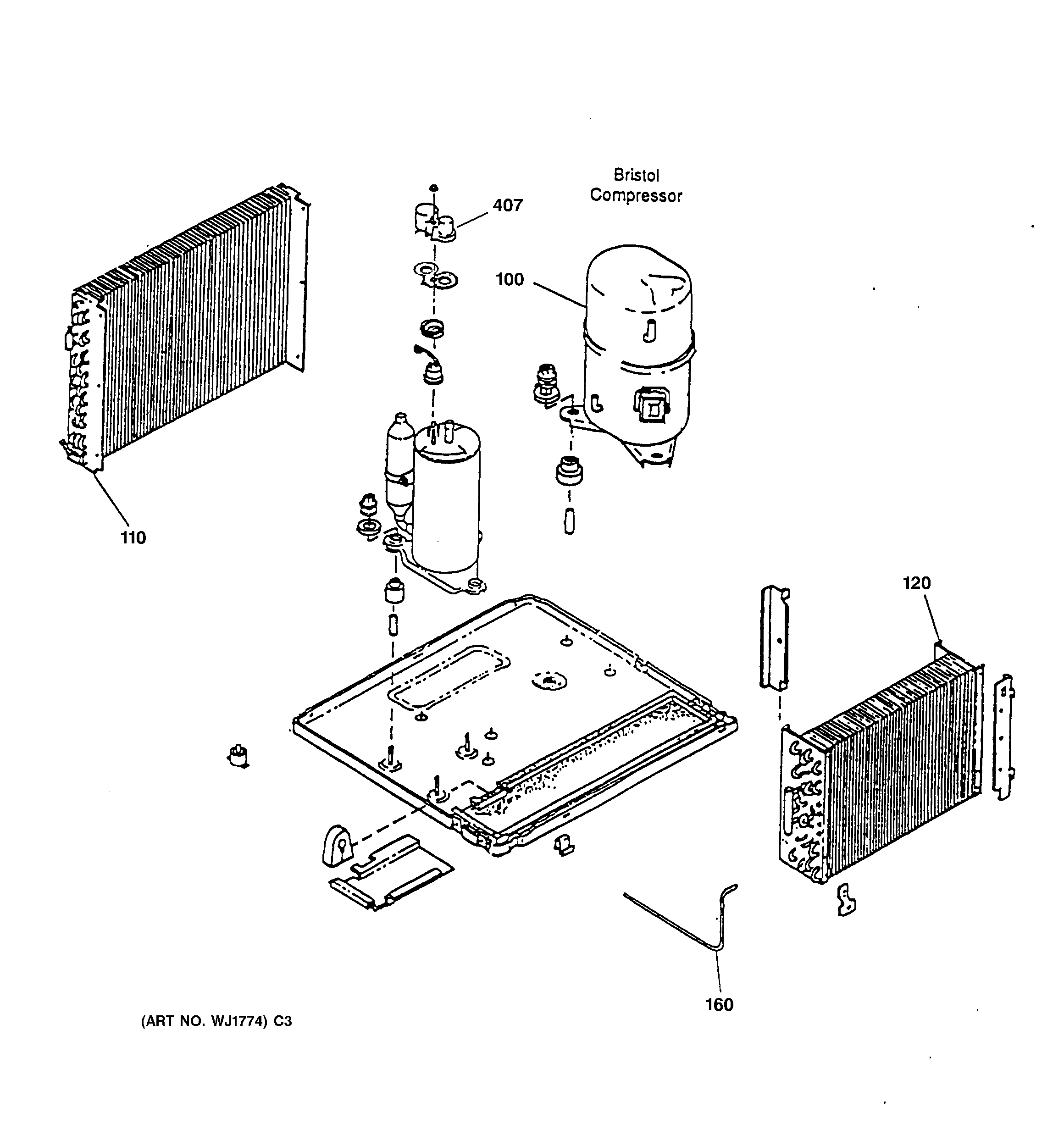 Refrigerant assembly