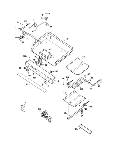 Gas & burner parts
