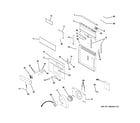 GE JVB94SH1SS hood parts diagram