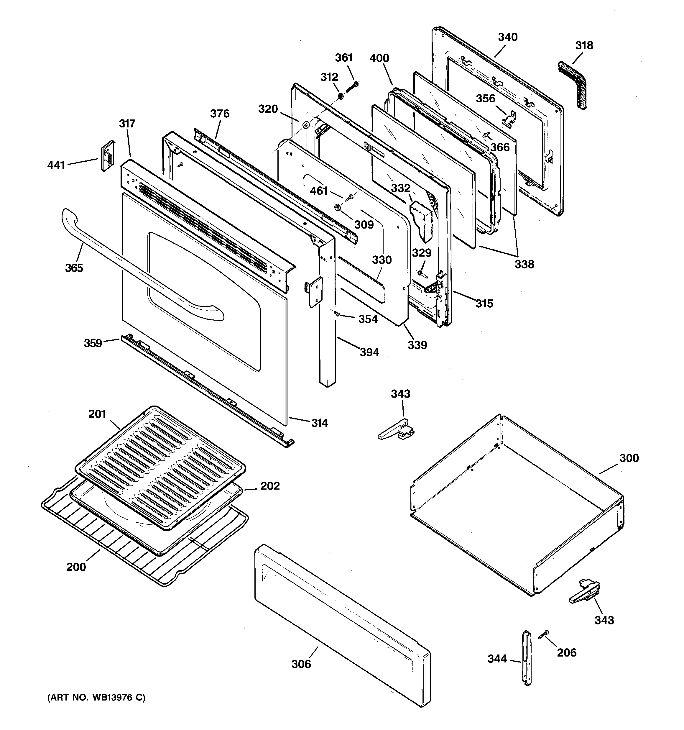 Door & drawer parts