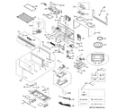 GE JVM1653BH01 microwave diagram