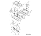 GE ZDP36L4RH4SS gas & burner parts diagram