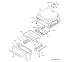 GE JBP84SK5SS warming drawer diagram