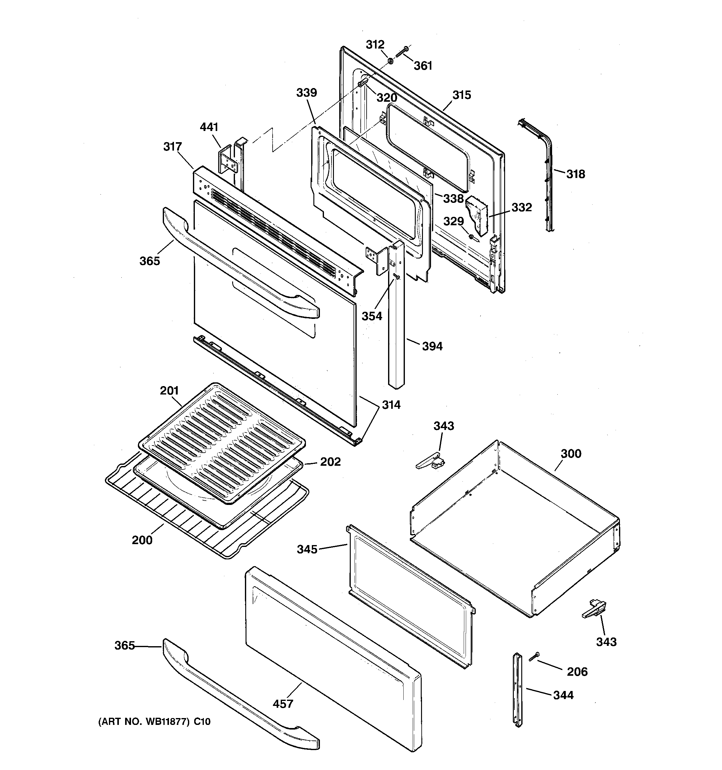 Door & drawer parts