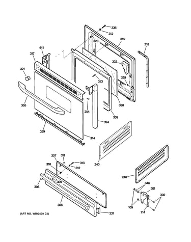 Door & drawer parts