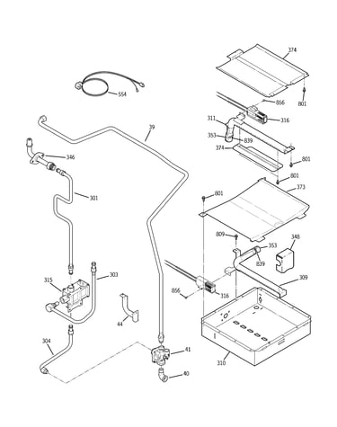 Gas & burner parts
