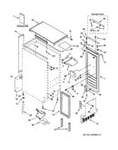 Cabinet, liner & door parts