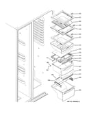 Fresh food shelves