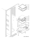 Fresh food shelves