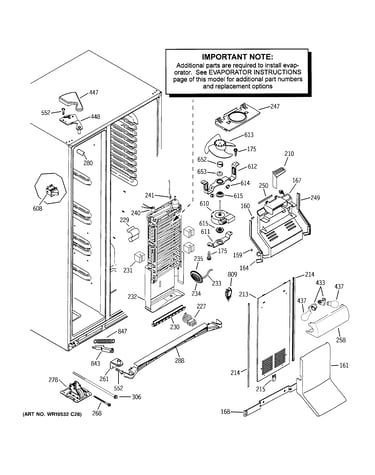 Freezer section