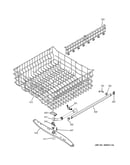 Upper rack assembly
