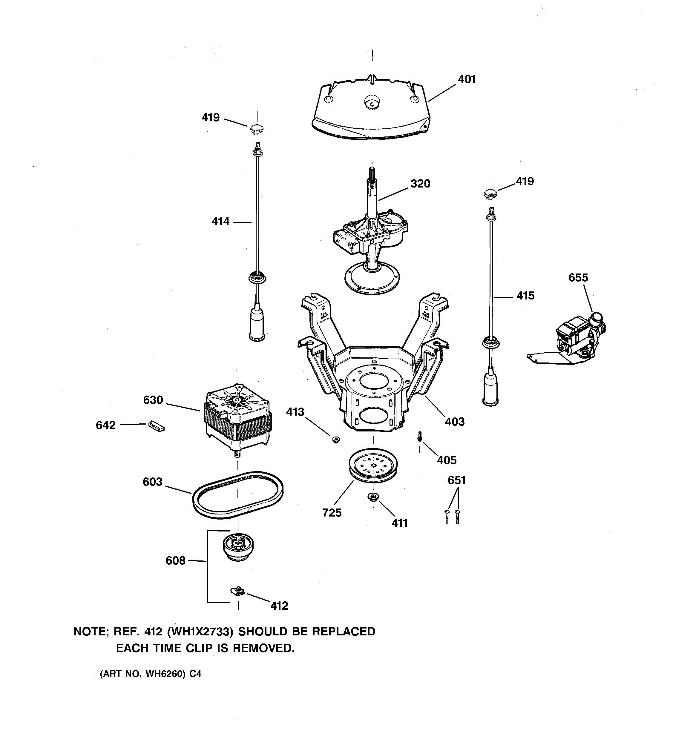 SUSPENSION, PUMP & DRIVE COMPONENTS